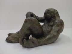 Amancio Bronce negrita original sculpture