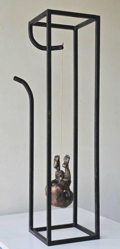 El Hombre Araña IV  Contemporary Bronze Spanish Abstract Sculpture, 2017