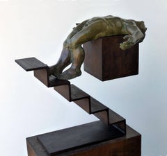 Amancio   Iron. Bronze. ICARO III. Sculpture