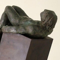 Amancio Geometry original Bronze Eisen original Skulptur