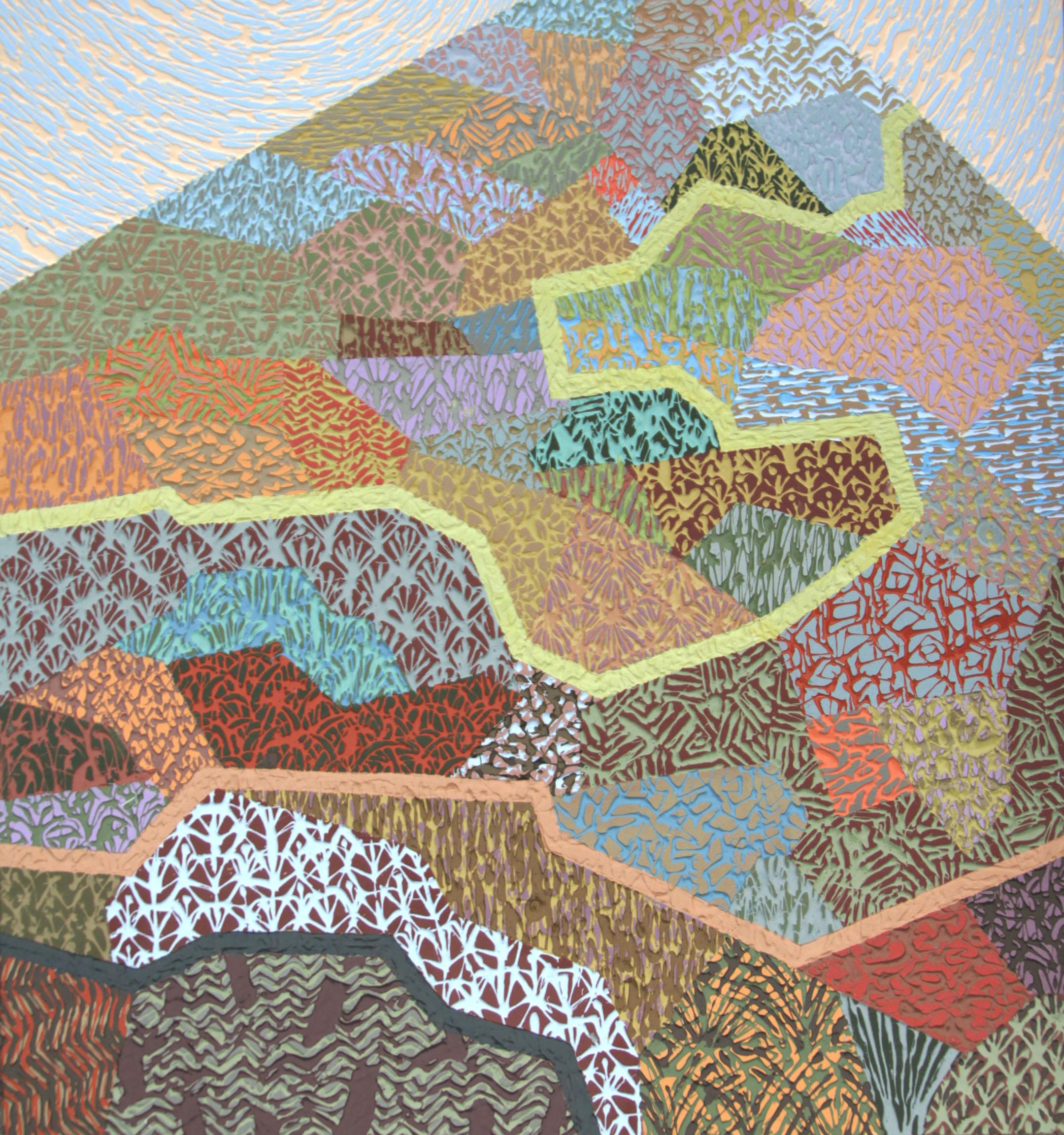 Bluff brillante - Painting de Amanda Brown