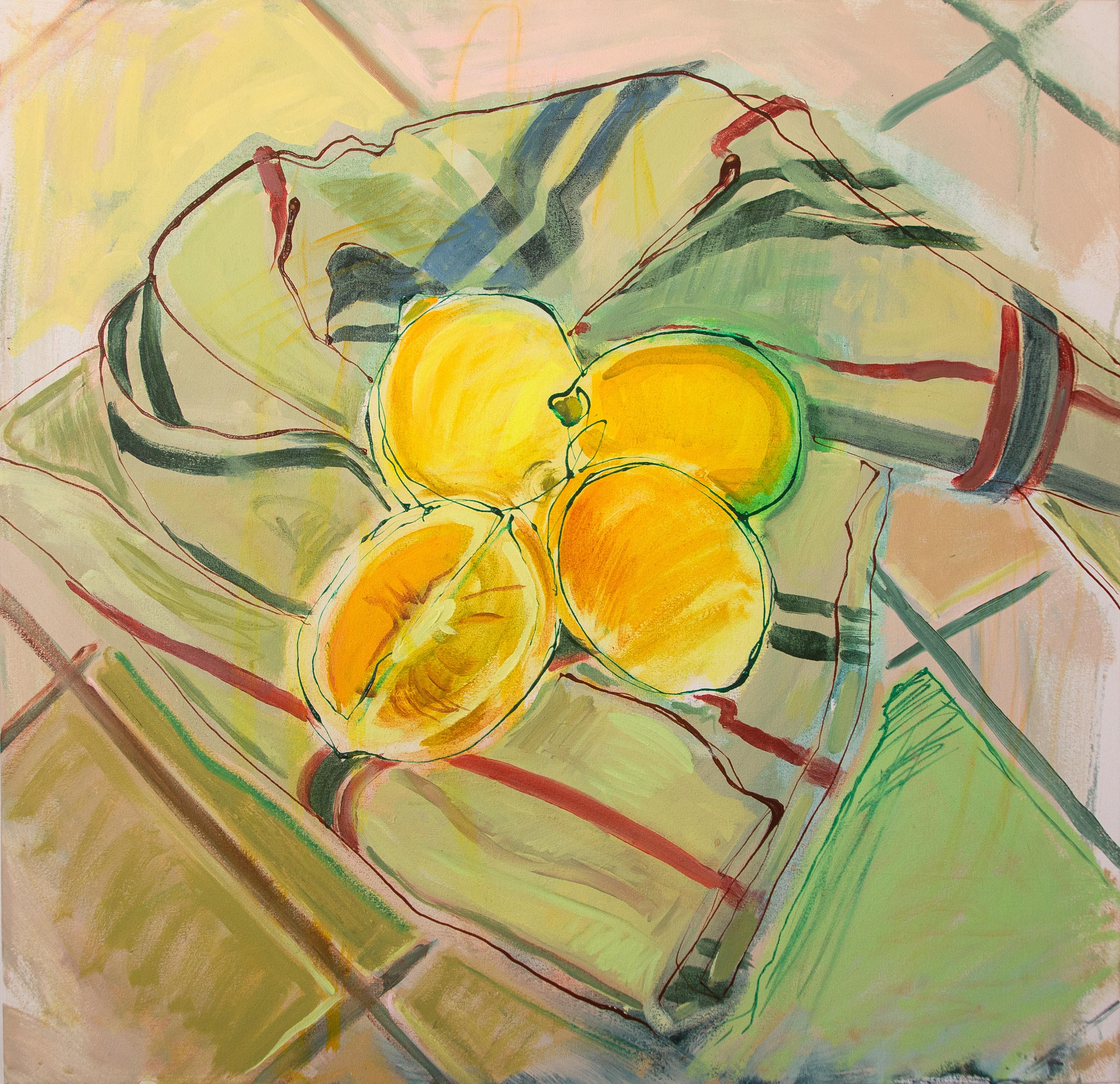 Neighbors - Painting by Amanda Brown