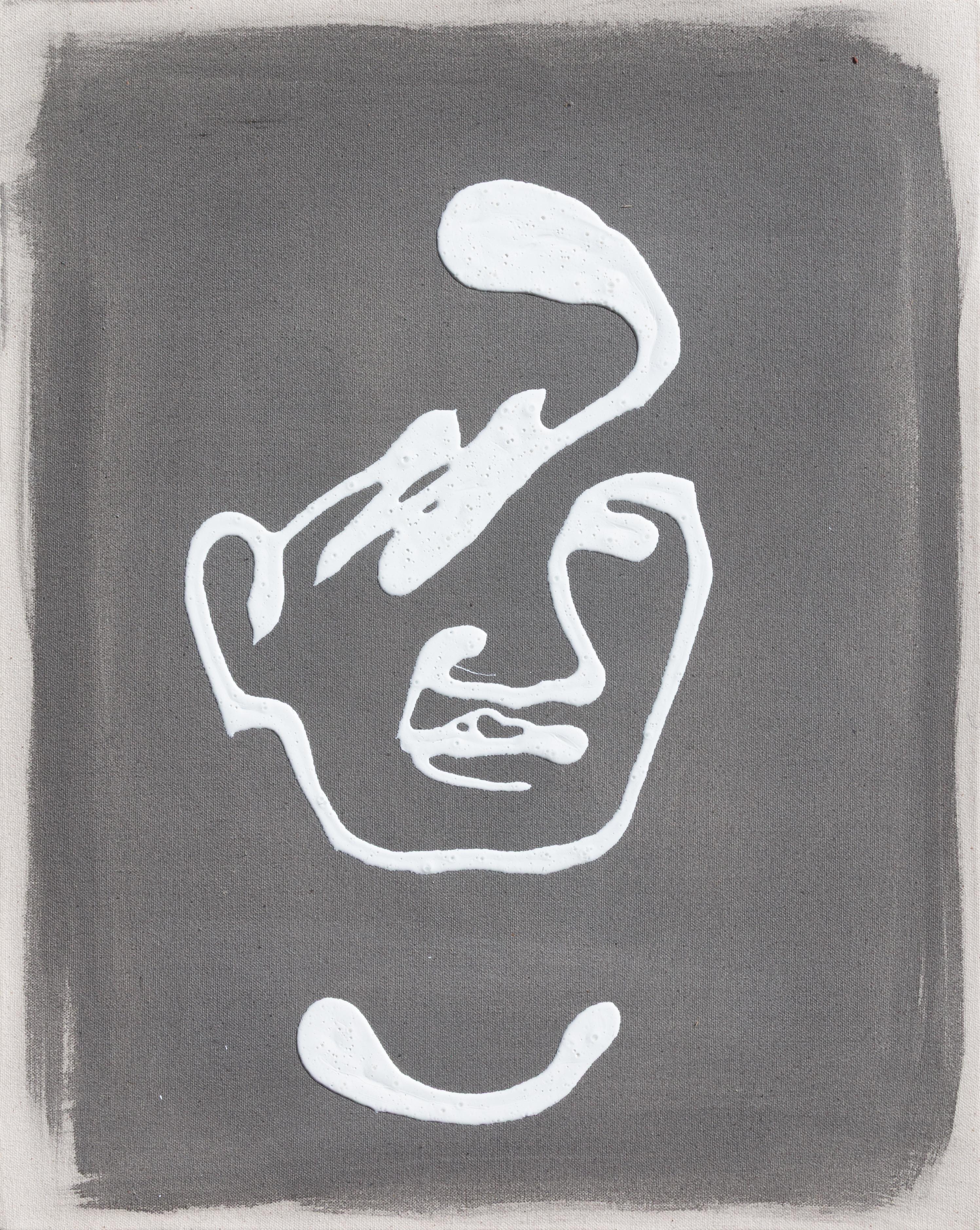 Selfie (Fermata) - Painting by Amanda Brown