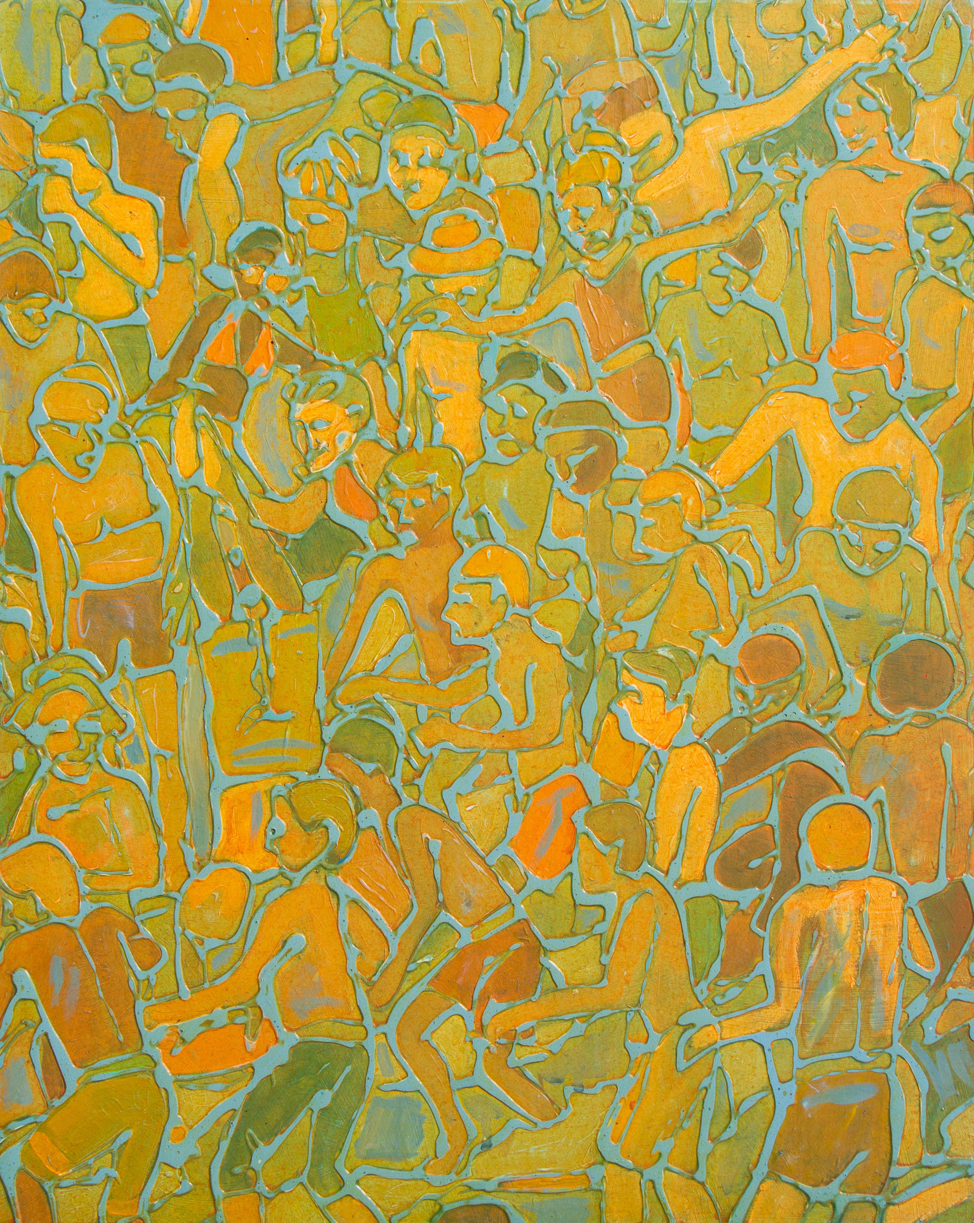 Figurative Painting de Amanda Brown - Surf
