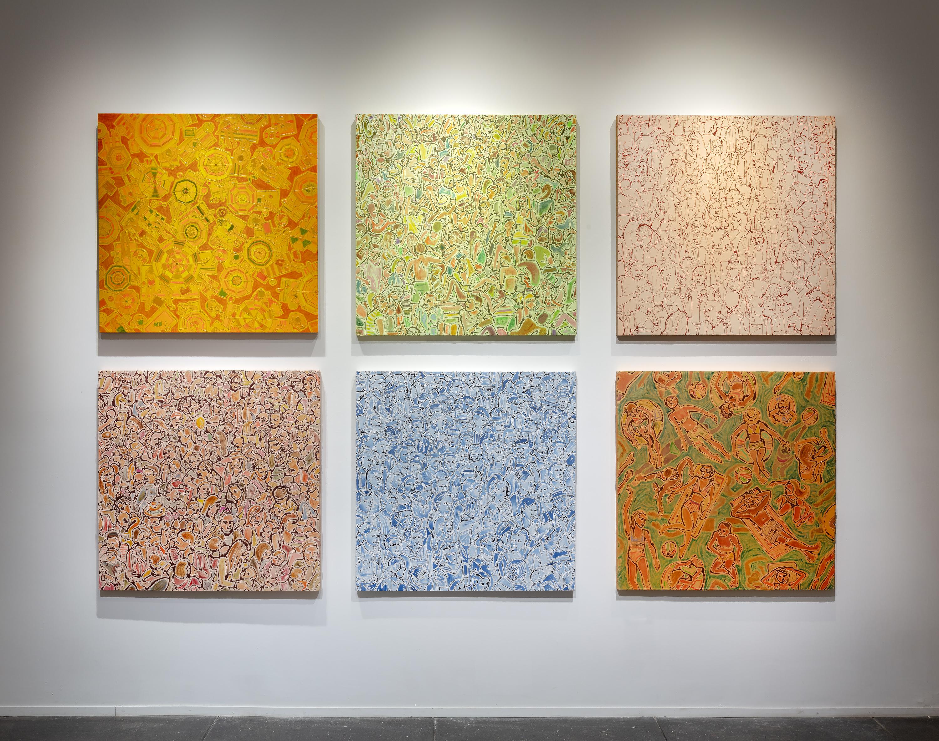 Nuotare - Painting di Amanda Brown