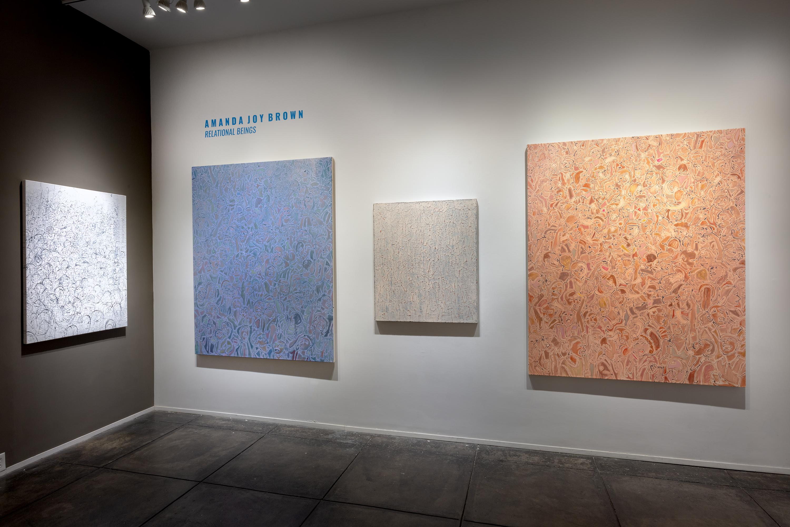 Totalidad - Painting Contemporáneo de Amanda Brown