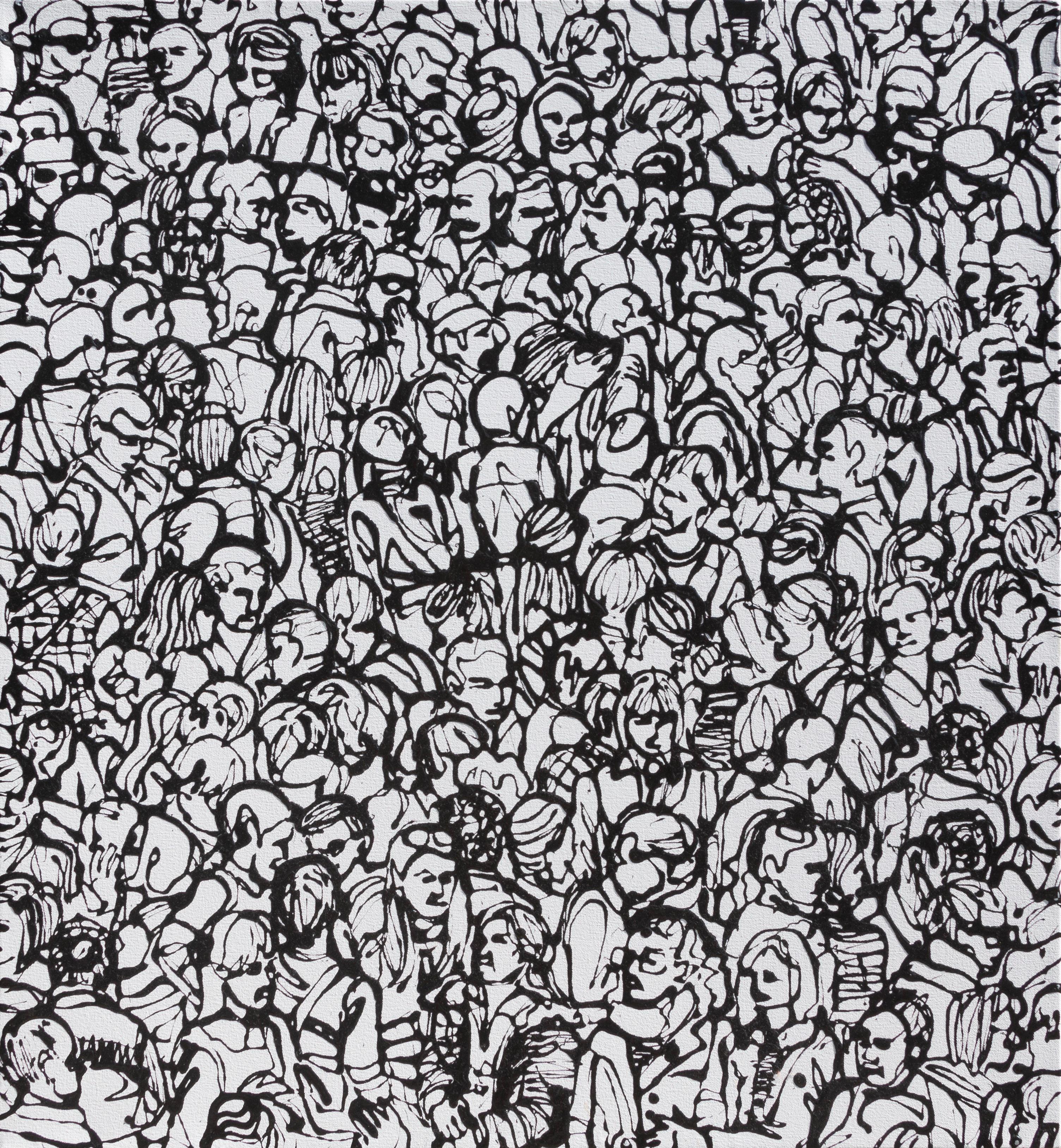 Sin título (Haciendo camino) - Painting de Amanda Brown