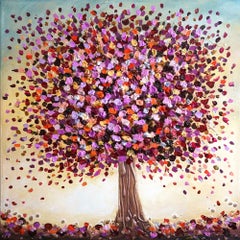 Blossoming Benevolence, Painting, Acrylic on Canvas