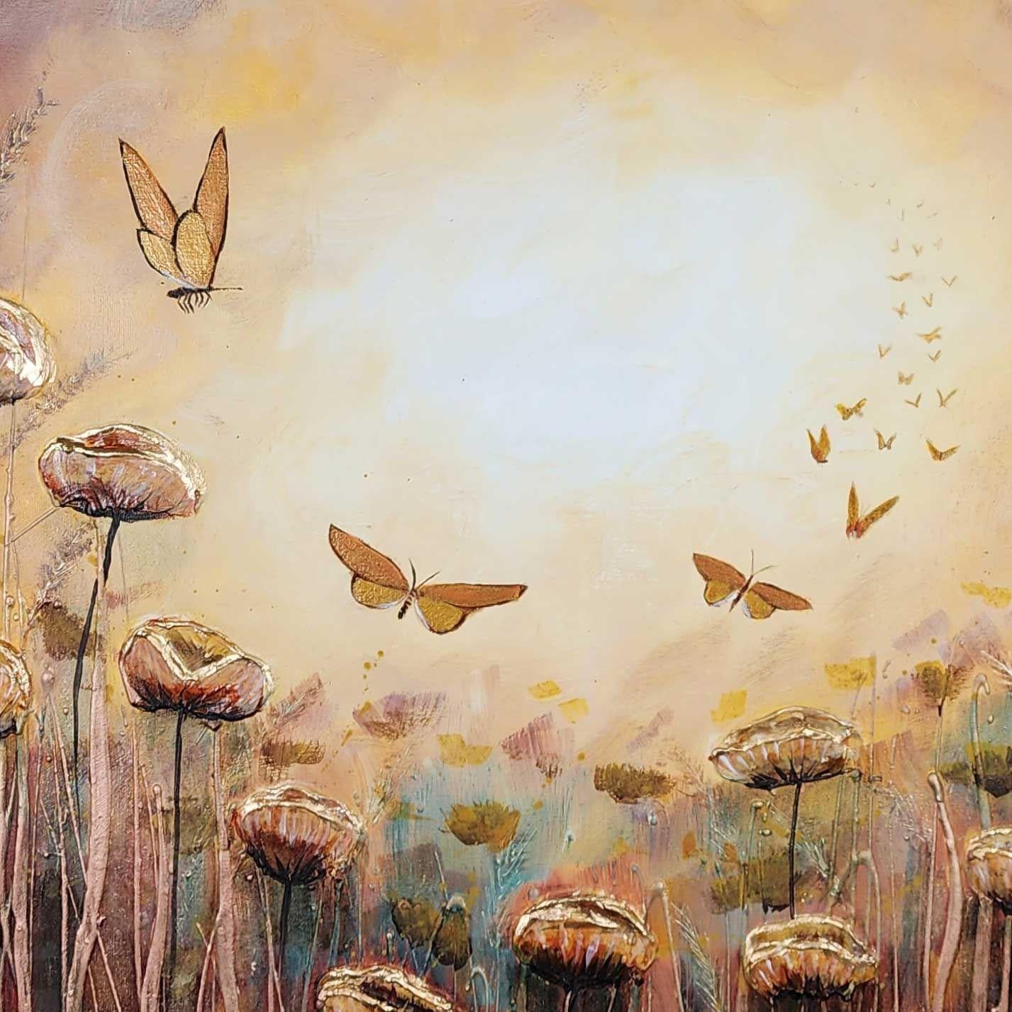 Bailando a la luz del sol, Pintura, Acrílico sobre lienzo en venta 1