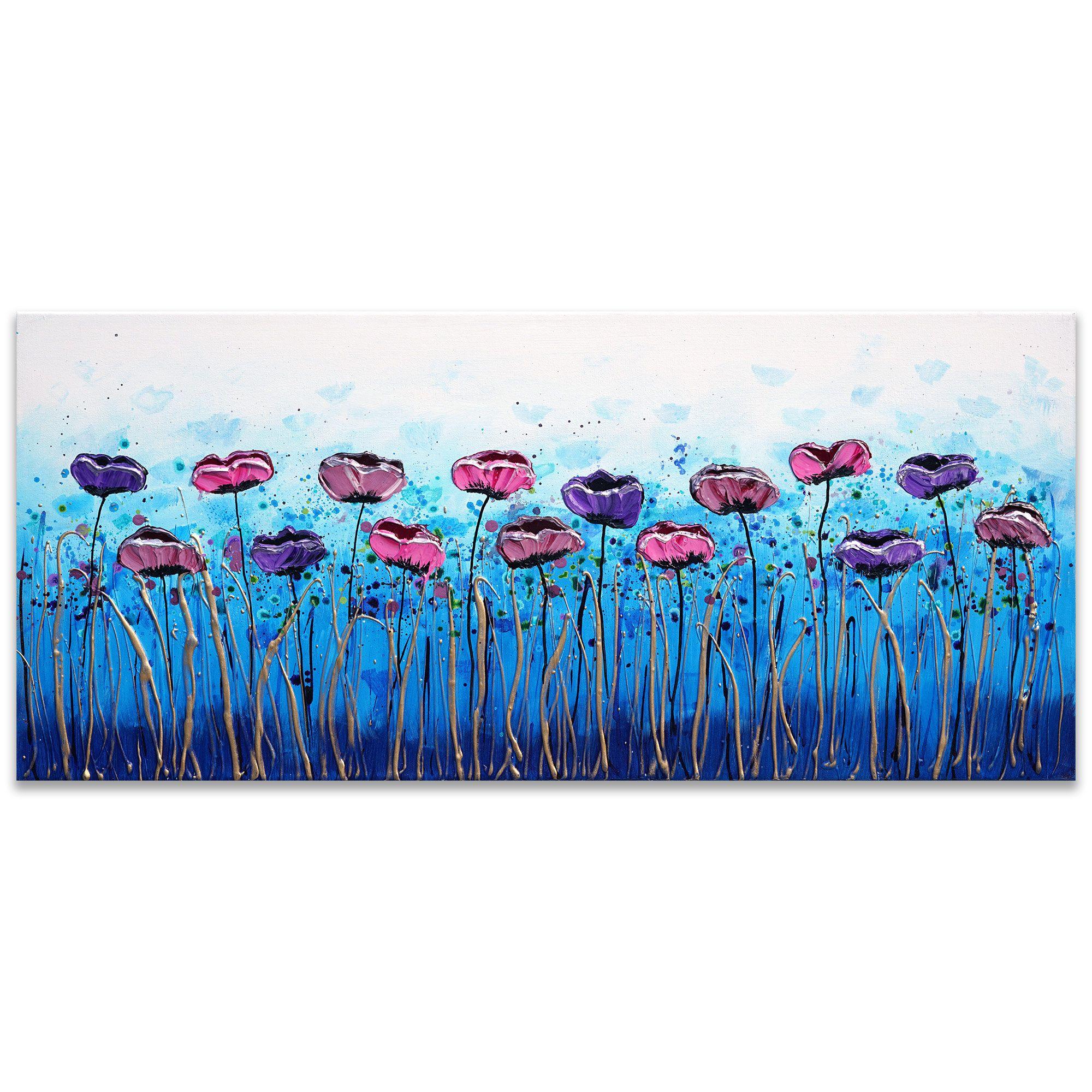 Danza floreale, Pittura, Acrilico su tela - Painting Impressionismo di Amanda Dagg