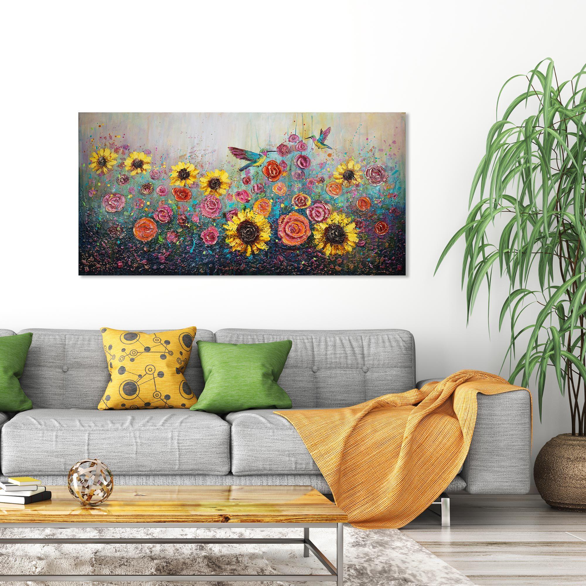 Armonía de la Naturaleza, Pintura, Acrílico sobre lienzo en venta 1