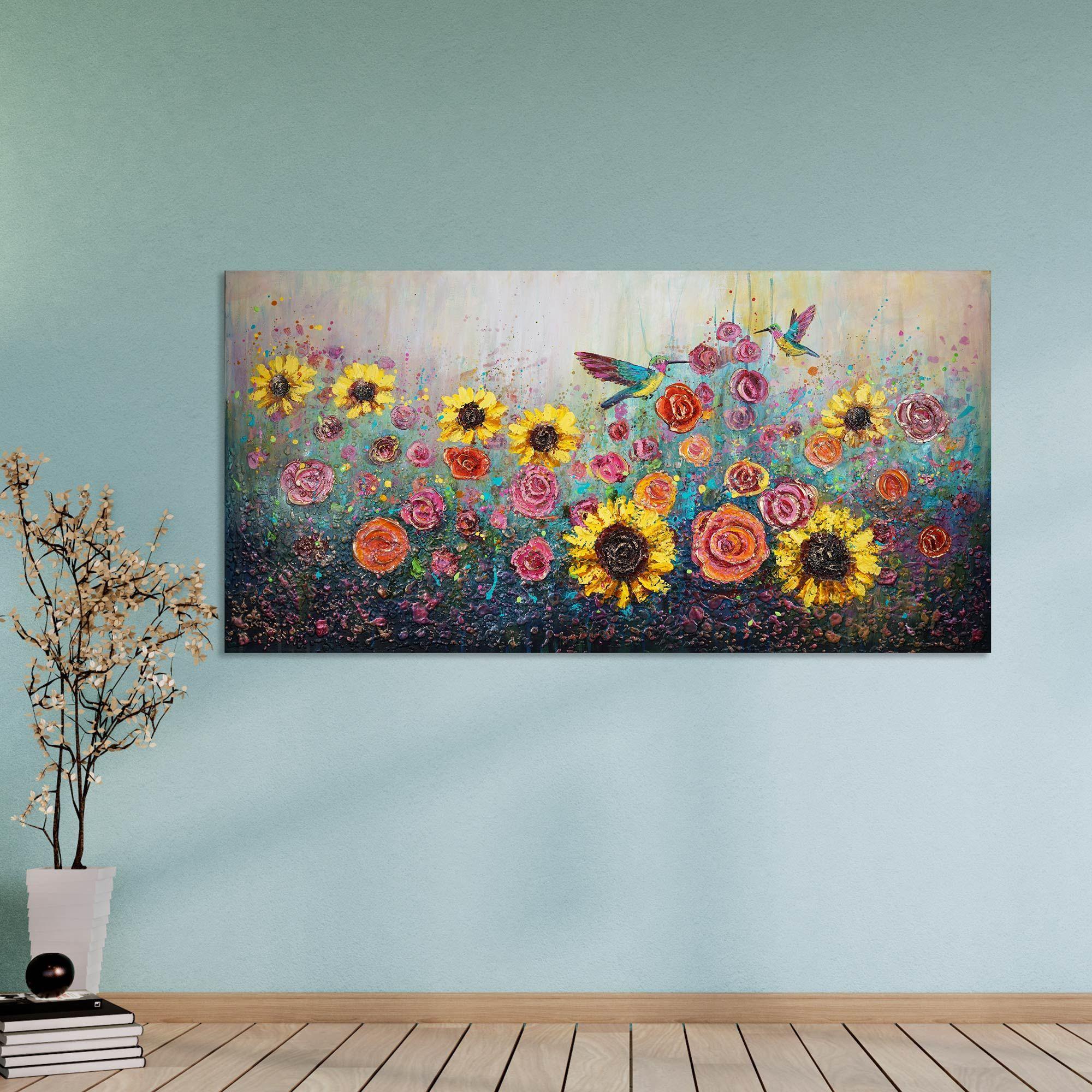 Armonía de la Naturaleza, Pintura, Acrílico sobre lienzo en venta 2