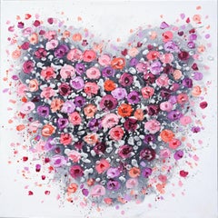 Petal Dance, Painting, Acrylic on Canvas