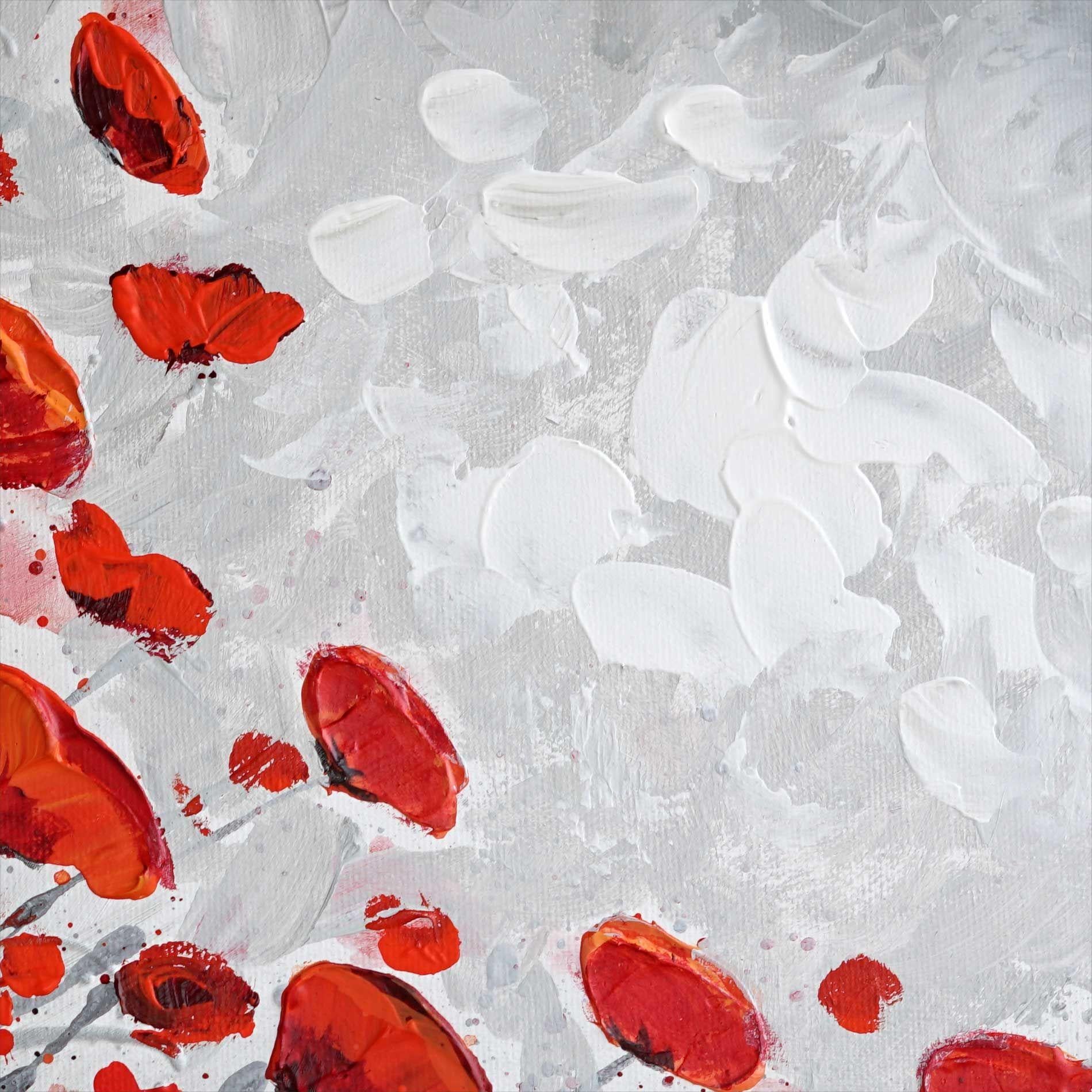 Poppy Joy, Pittura, Acrilico su tela - Painting Impressionismo di Amanda Dagg