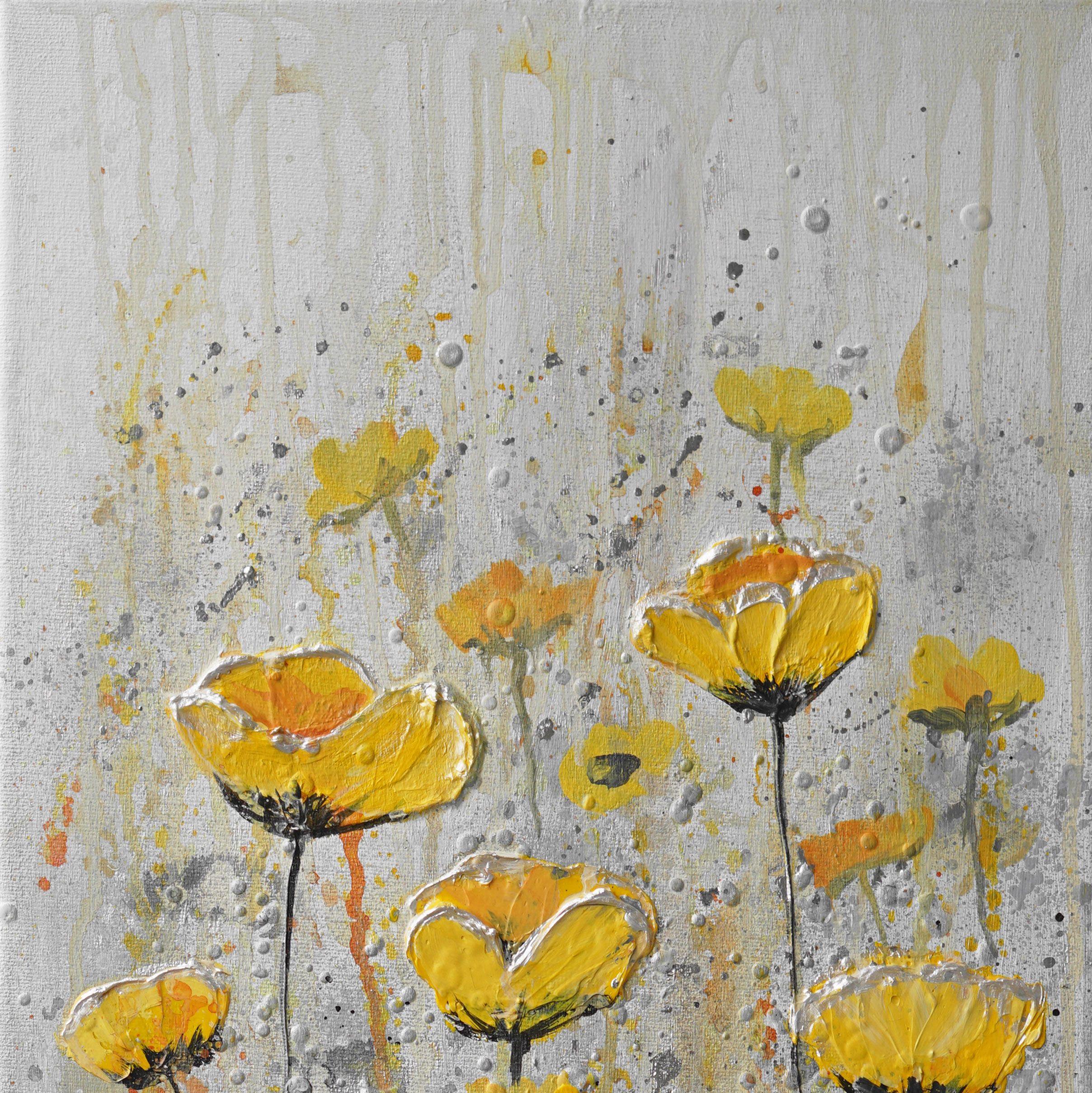 Sunshine after the rain, Painting, Acrylic on Canvas 2