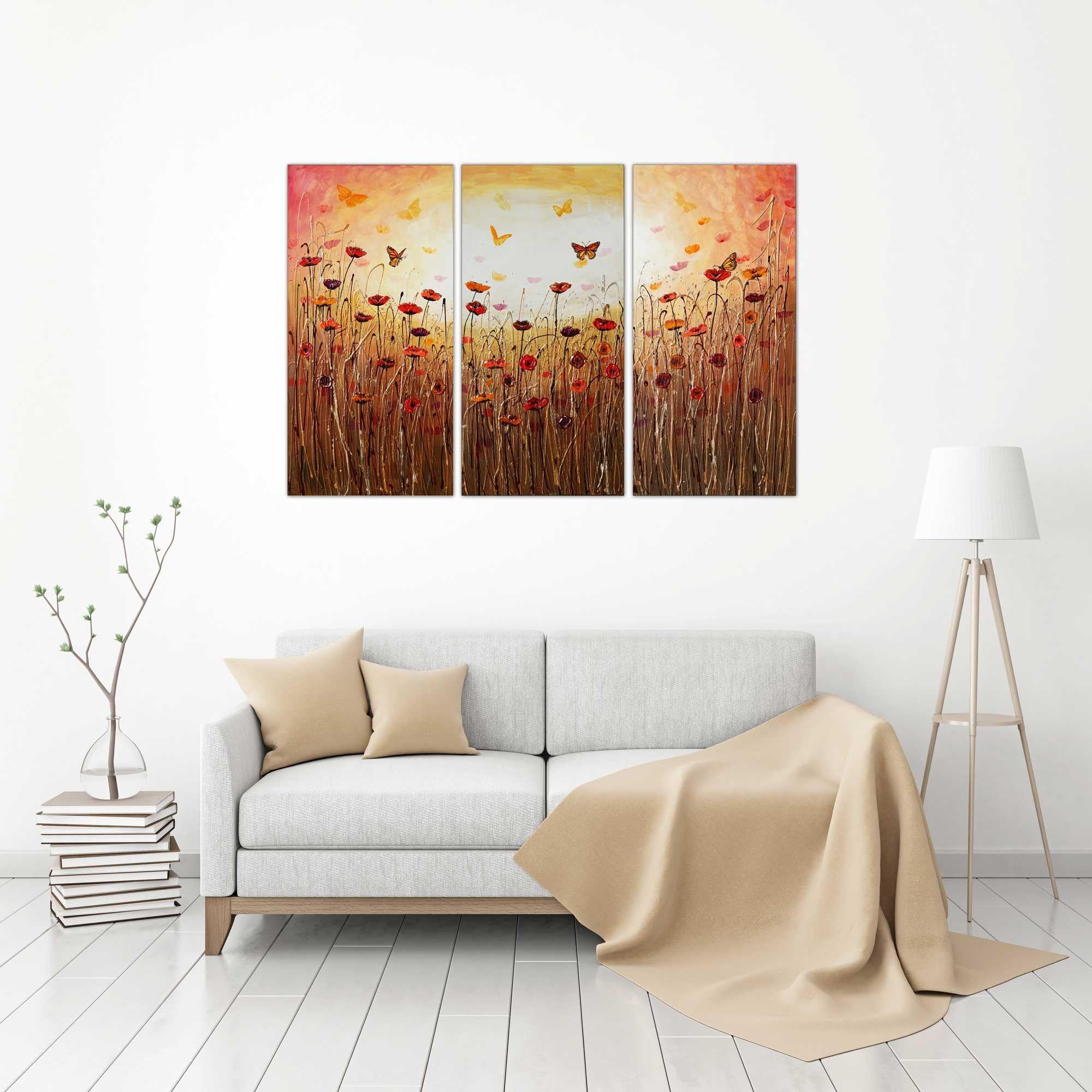 La canción de la naturaleza, Pintura, Acrílico sobre lienzo - Painting Impresionista de Amanda Dagg