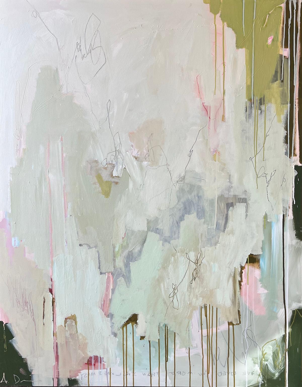 Abstract Painting di Amanda Davis - ILYMTILM ("Ti amo più di quanto abbia mai amato")