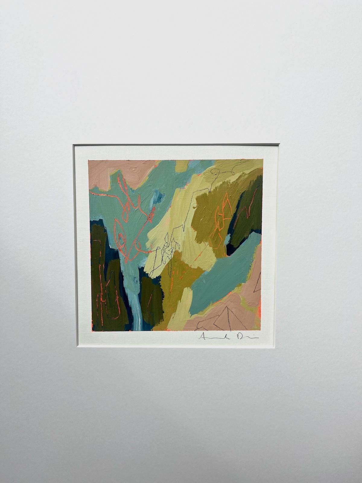 Abstract Painting di Amanda Davis - L 104