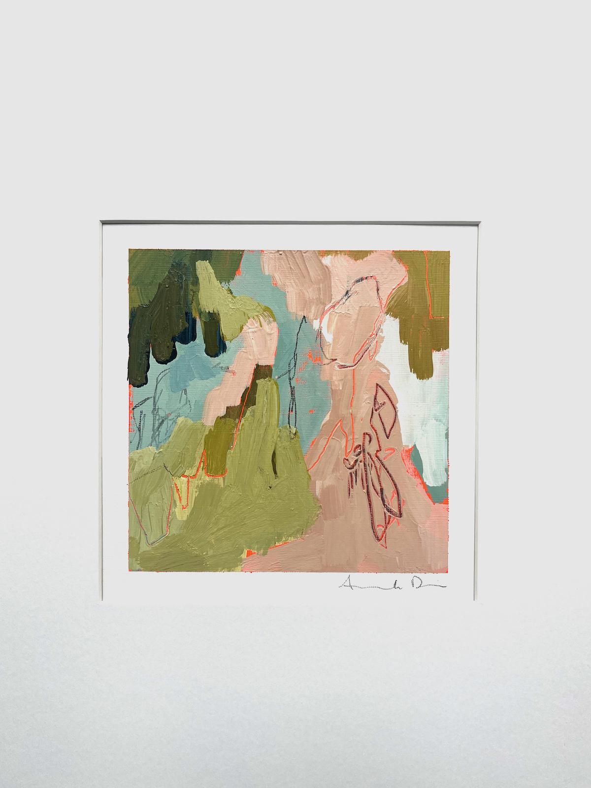 Abstract Painting di Amanda Davis - L 88