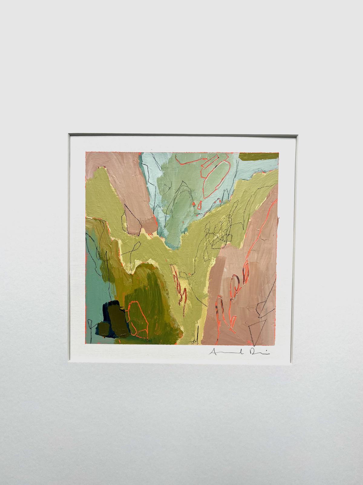 Abstract Painting di Amanda Davis - L 96