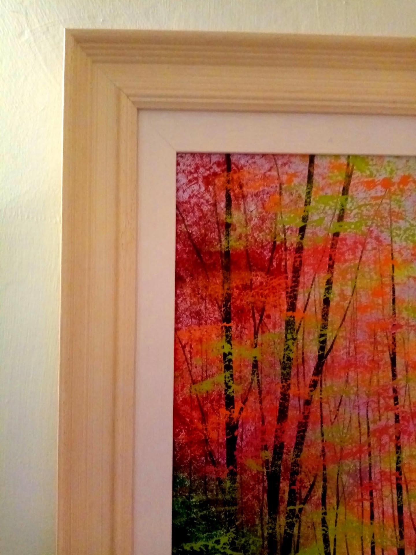 Amanda Horvath, Alchemy Wood, Original Woodland Painting, Affordable Art 4