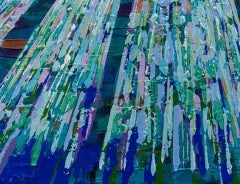 Amanda Horvath, Light in the Shadows, Contemporary Woodland Painting