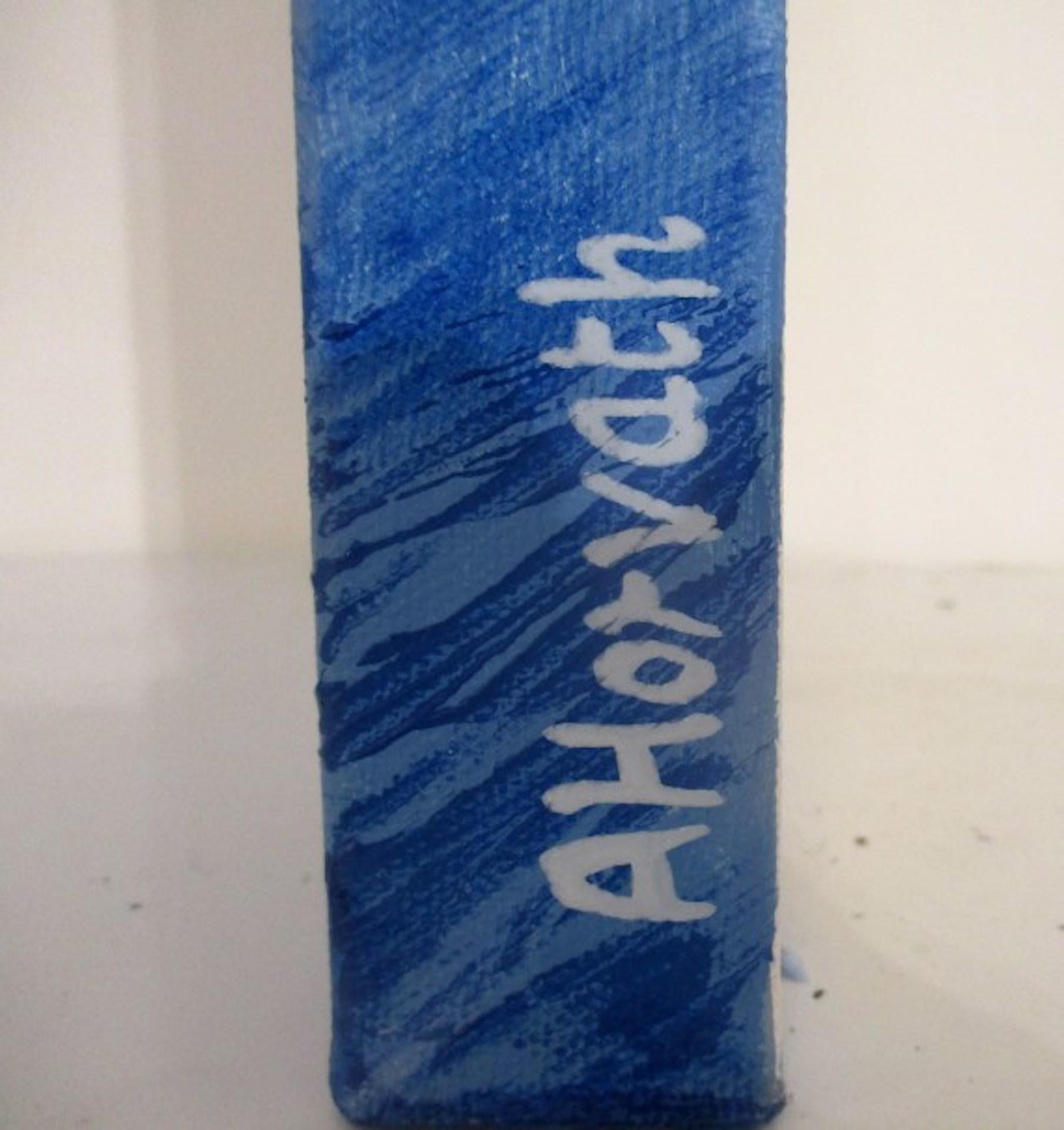 Amanda Horvath, Moonlight Phantasy, peinture contemporaine de bois en vente 5