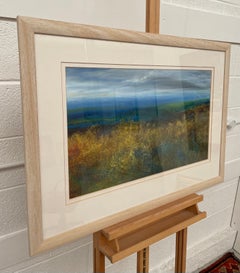 British Landscape Painting of Cornish Moorland by Contemporary Seascape Artist