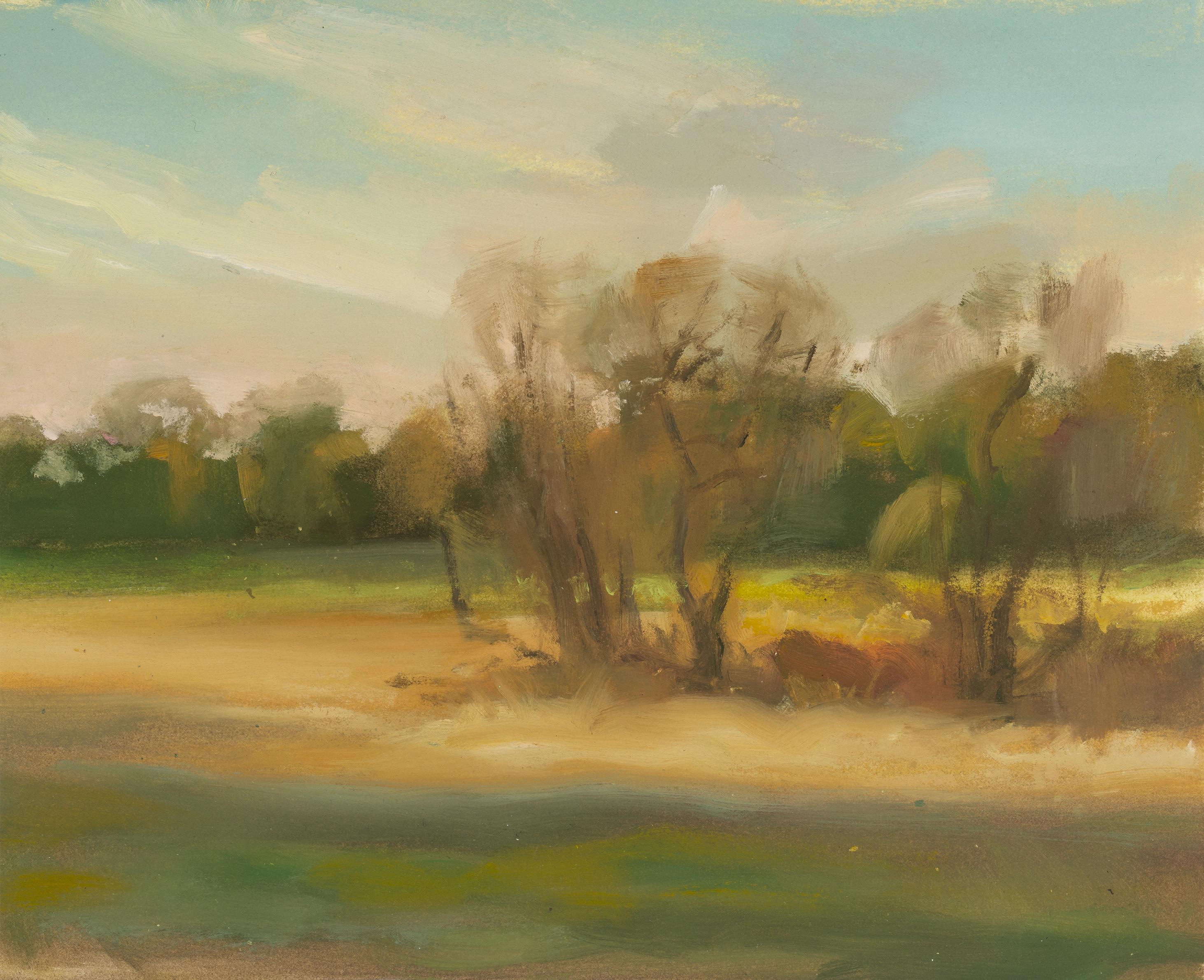 Amanda Joy Brown Landscape Painting – BORDEAUX