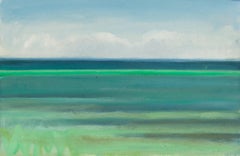 Emerald Sea | Landscape Painting of the Ocean | Oil on Arches Oil Paper