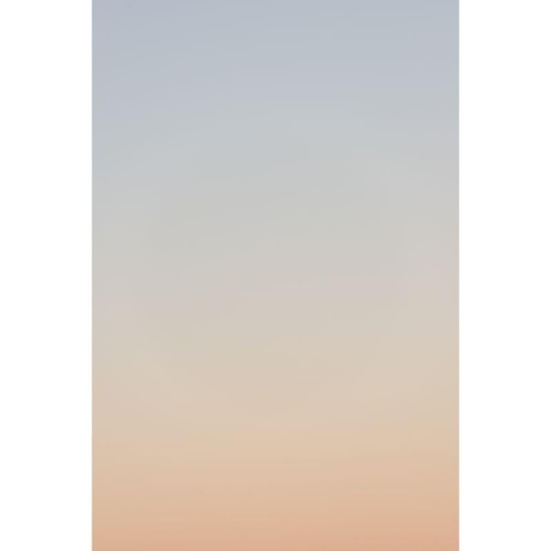 Abstract Print Amanda Lomax - Skyscape 8722, photographie numrique de qualit suprieure bleue et orange sur aluminium