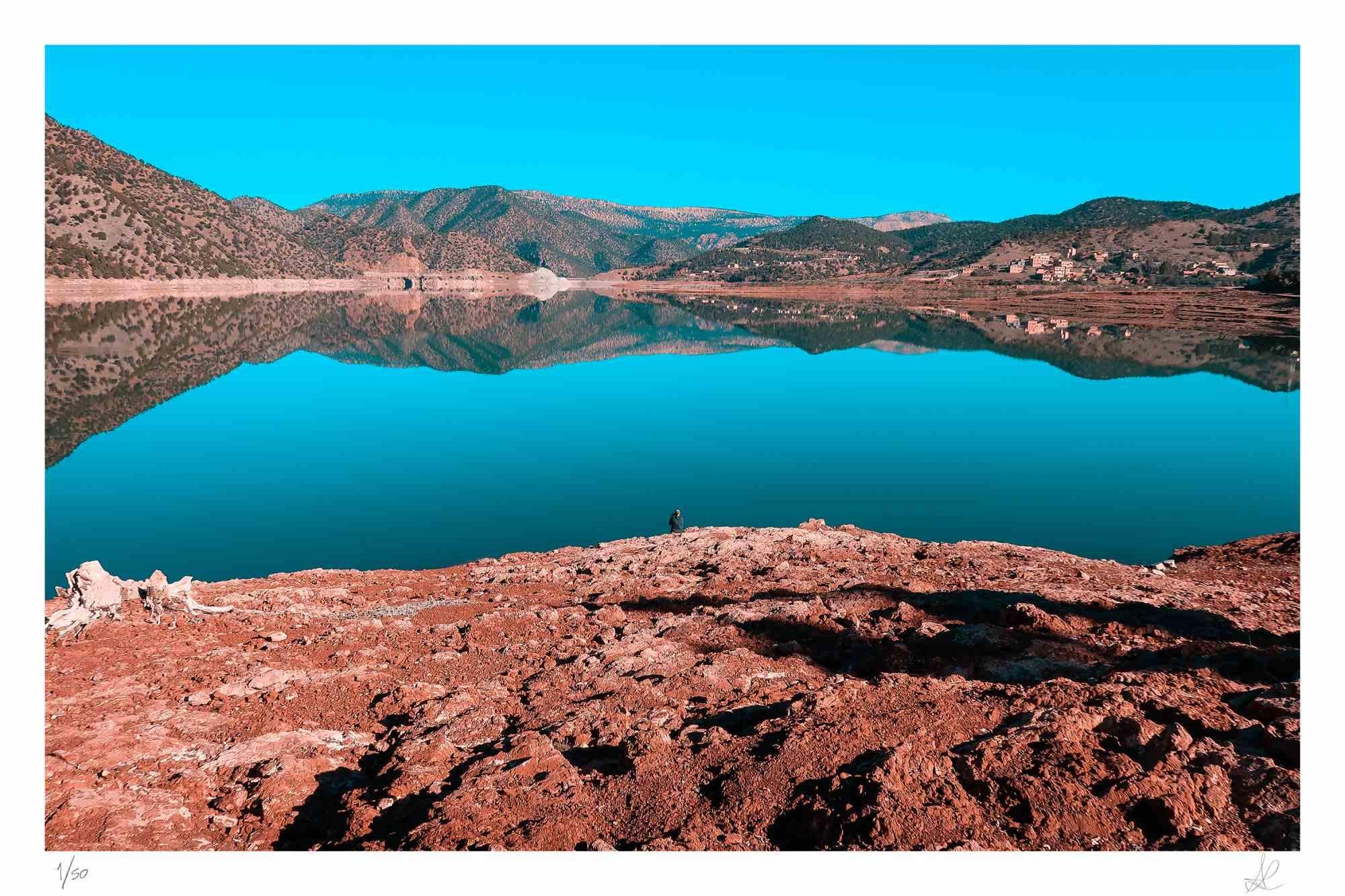 Morocco is a photograph taken by Amanda Ludovisi in 2018.

It represents an outstanding landscape within the Moroccan mountains. This is a giclée print on Canson Baryta Matt paper. Limited edition of 50 copies.

Monogrammed on the lower right and