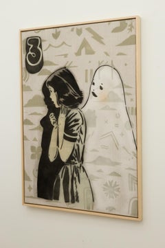 "Friendly Reminder (Reckless Dreams)" Handgeschnittene Schablone von Mando