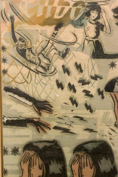 "Reckless Dreams Forever" by Mando Marie, Stencilism Painting on Canvas