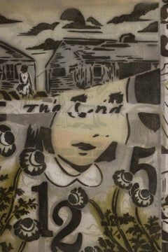 "The End (Reckless Dreams)" by Mando Marie, Original Acrylic & Aerosol Painting