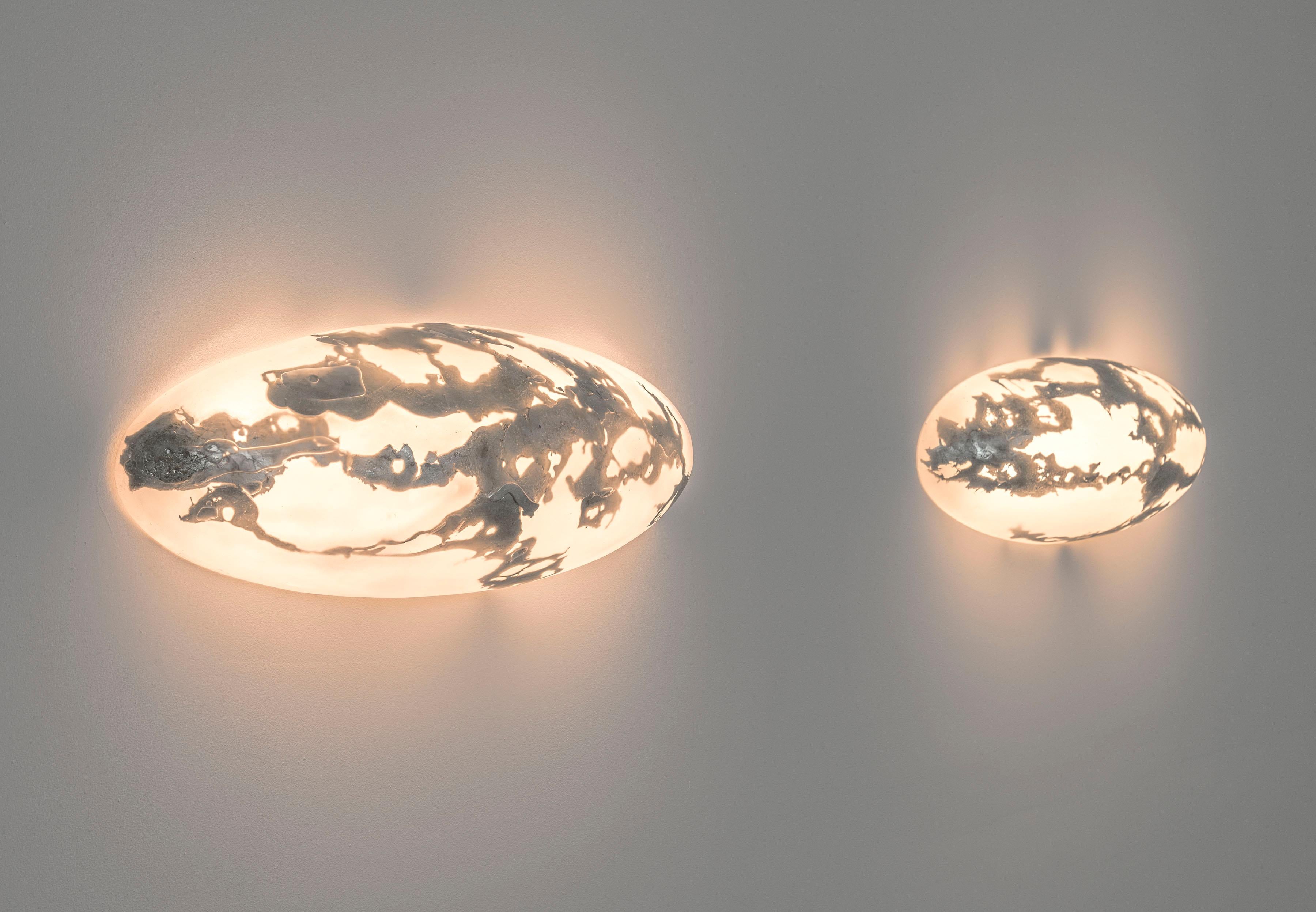 Presented by 'TULESTE FACTORY' for Market Art & Design
Pearl Sconces
Ref: 1032