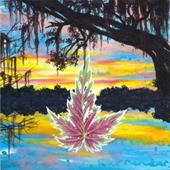 "Surrender-Lake Cherokee, Florida" (2023) by Amanda Seckington, Acrylic Painting
