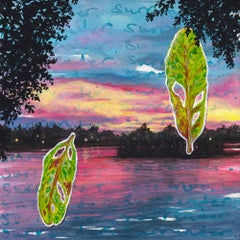 "Surrender-Lago Davis, Florida" (2023) di Amanda Seckington, Pittura acrilica