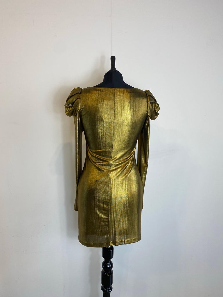 amanda uprichard gold dress Amanda Uprichard Alaia Dress in Black main image 0