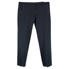 Amanda Wakeley Deep Green Straight Leg Trousers