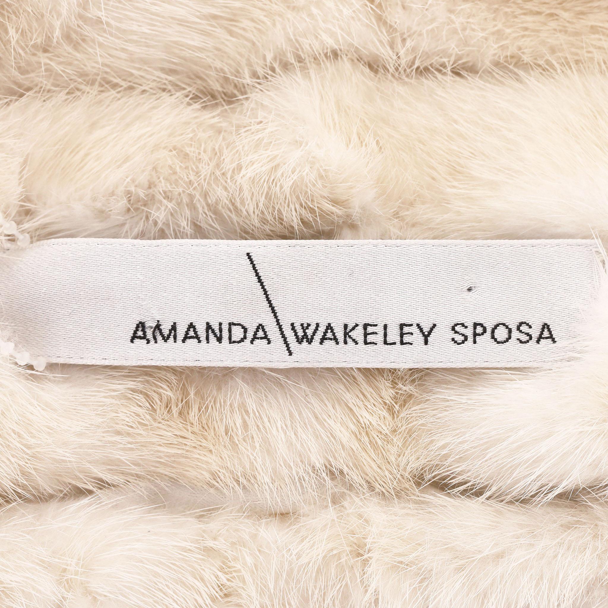 Women's Amanda Wakeley Mink Fur Coat