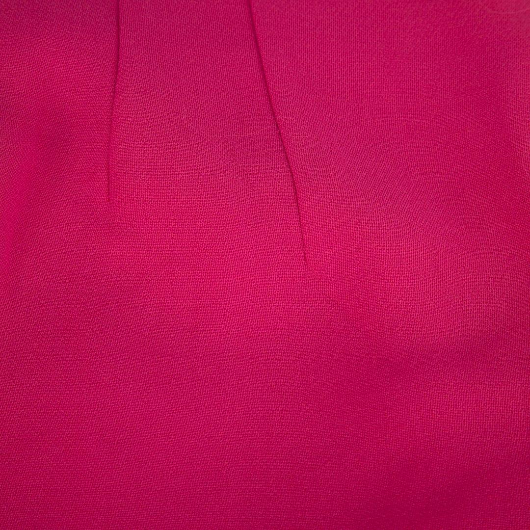 Rose Amanda Wakeley Jupe fourreau midi en laine rose Taille L en vente