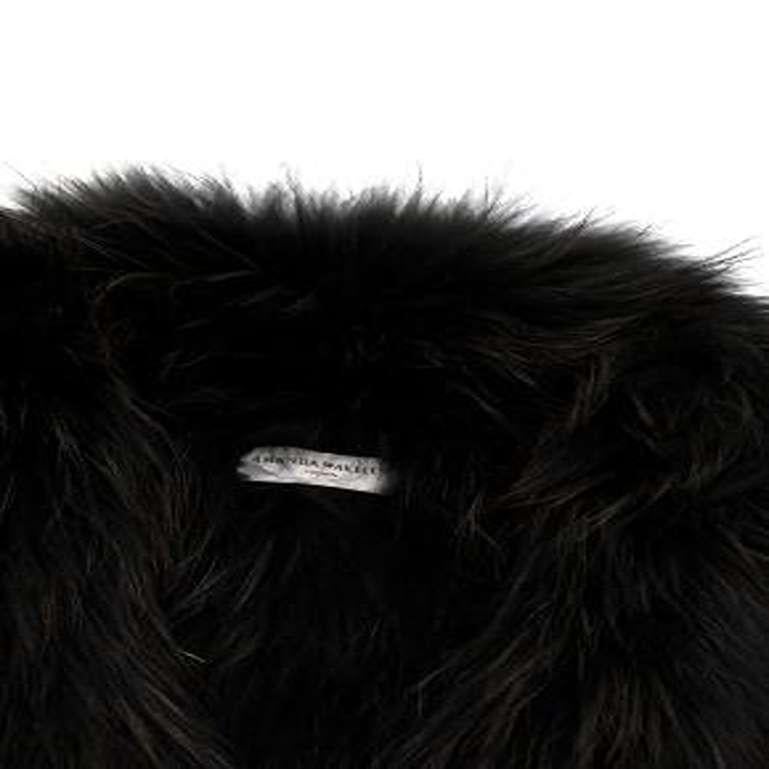 Women's Amanda Wakeley Raccoon Fur Gilet For Sale