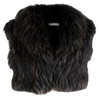 Amanda Wakeley Raccoon Fur Gilet For Sale