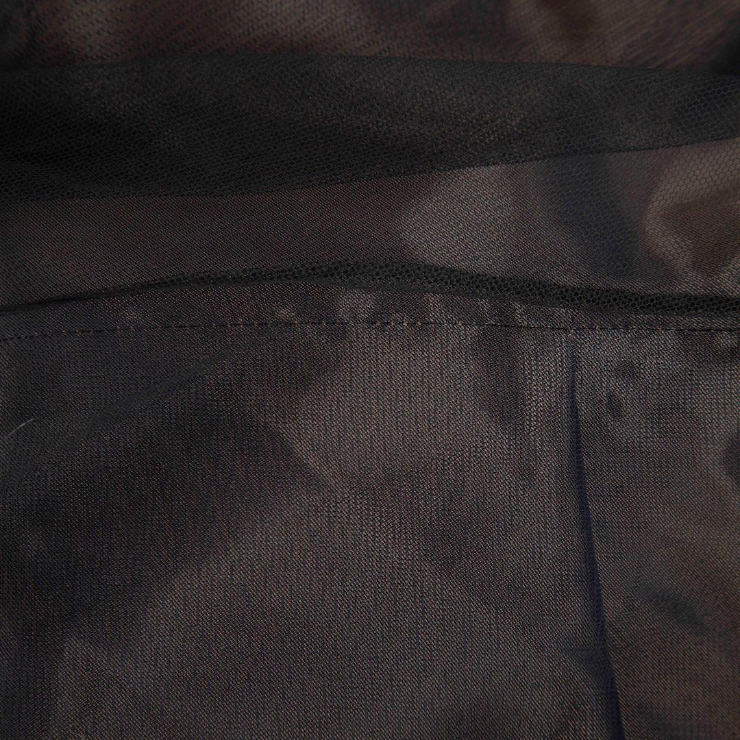 Black Amanda Wakeley Tulle Layered Sleeveless Dress Size XL For Sale
