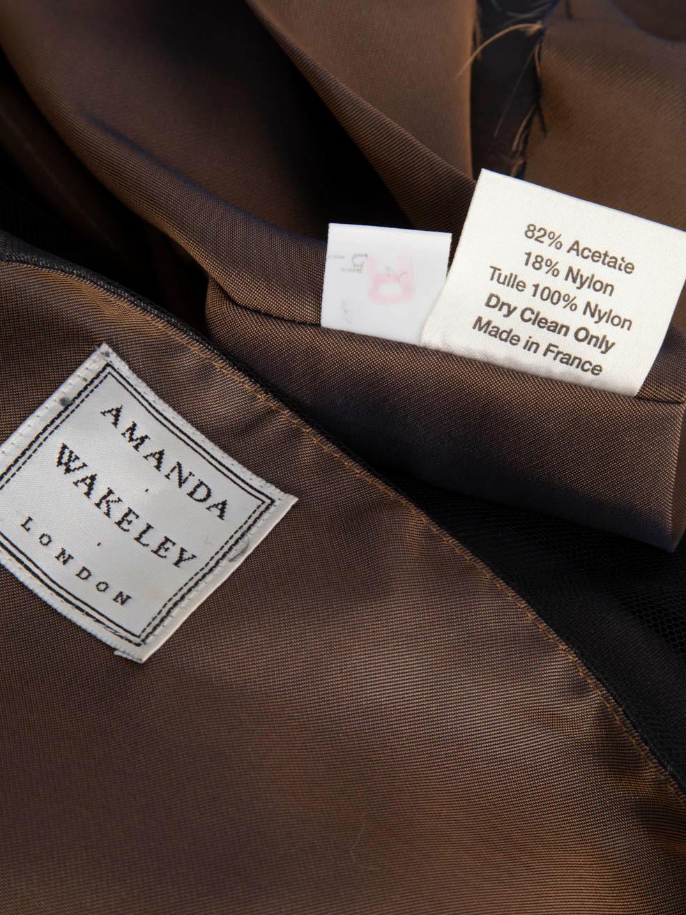Donna Amanda Wakeley - Vestito senza maniche in tulle a strati - taglia XL in vendita