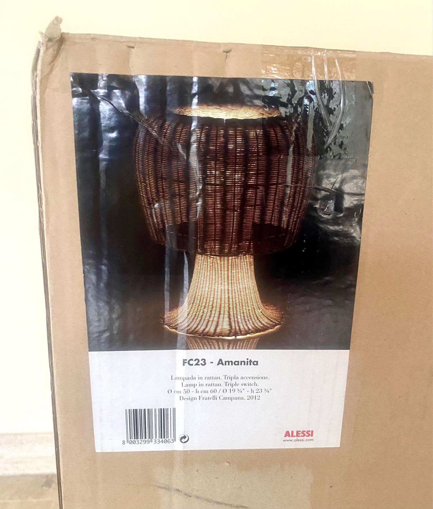 Amanita Fc23 Floor Lamp by Campana Brothers for Alessi, 2000s For Sale 8