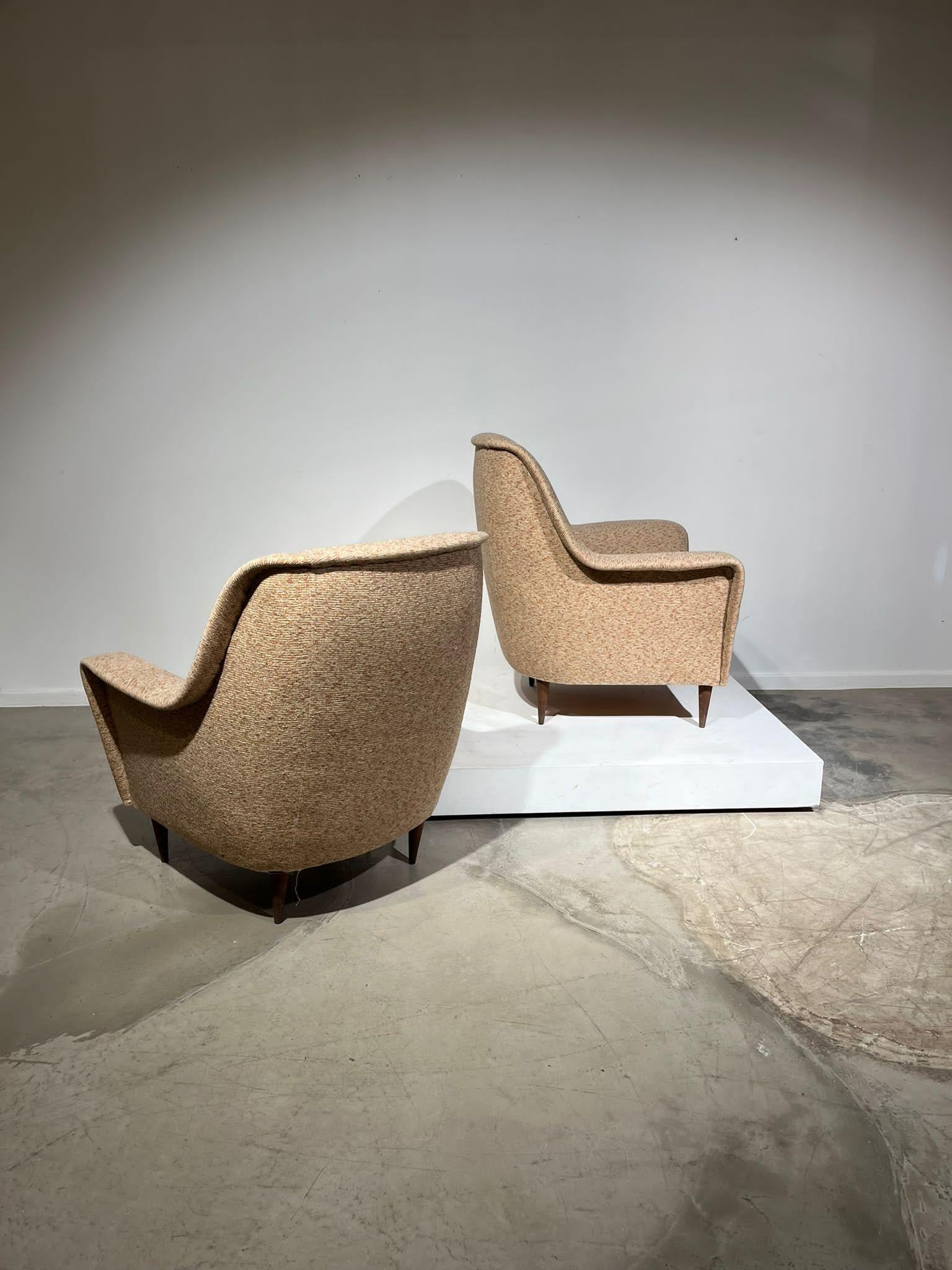 Amanta 4 lounge chairs by Mario Bellini for B&B ITALIA 1