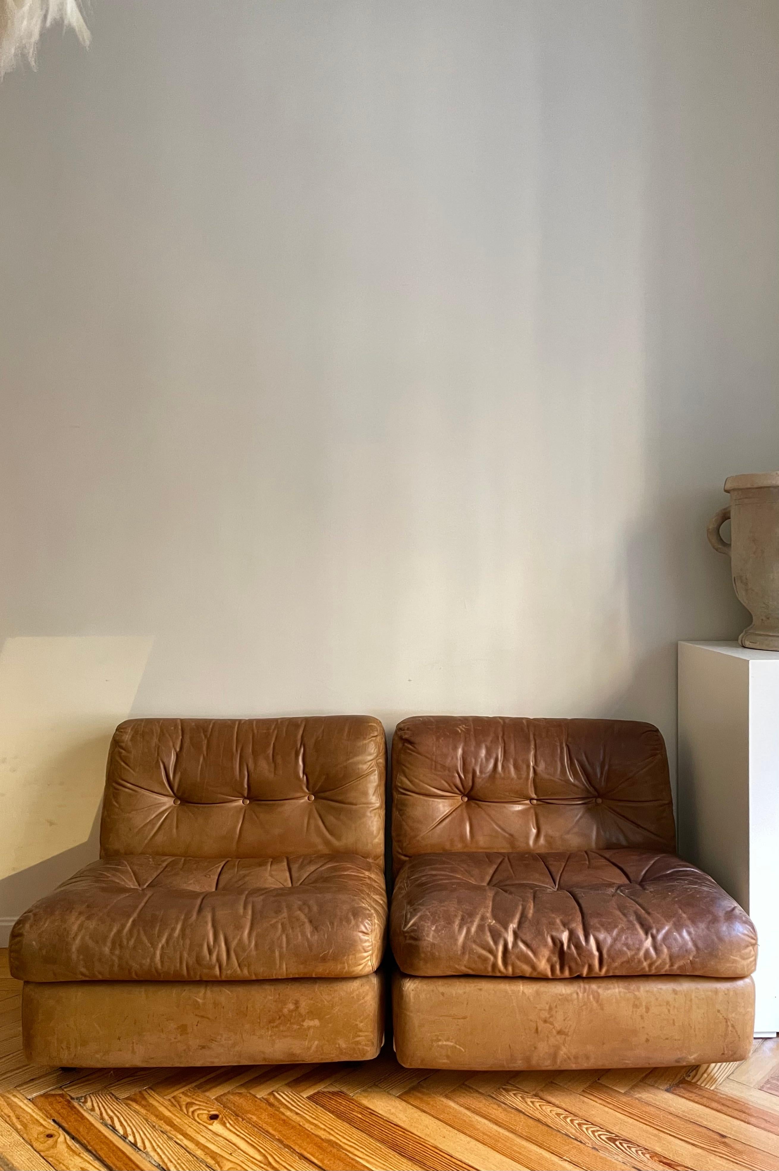 Italian Amanta armchair by Mario Bellini