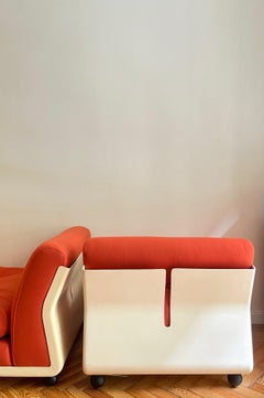 Fauteuil Amanta de Mario Bellini orange